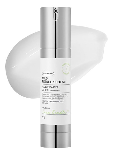 Vt Mild Reedle Shot 50 Cica 50ml Momento De Aplicación Día/noche Tipo De Piel Todo Tipo De Piel