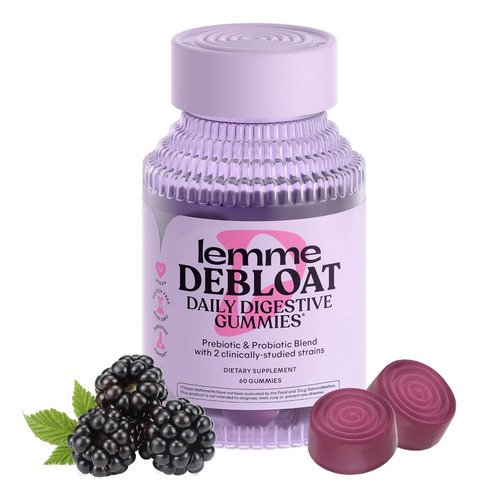 Lemme Suplemento Debloat Para Salud Digestiva E Intestinal Zarzamora