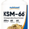 Nutricost Ksm 66 Ashwa Root Extract 600mg 60 Caps Sabor Sin Sabor