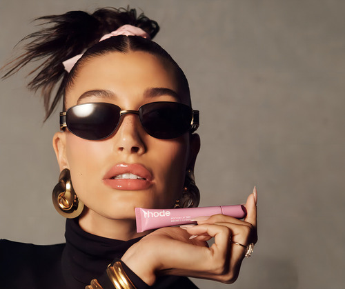 Rhode Lip Peptide Lip Tint Hailey Bieber Acabado Cremoso Color Ribbon Pink