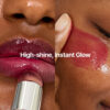 Fwee Labial De Gelatina Brillante + Llavero- Labios Y Rubor Glaseado Rosado