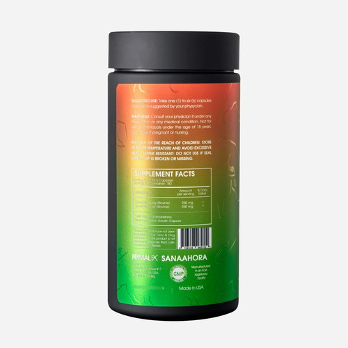 Primal Fx I Lung I 180 Capsules I Dr Ludwig Johnson