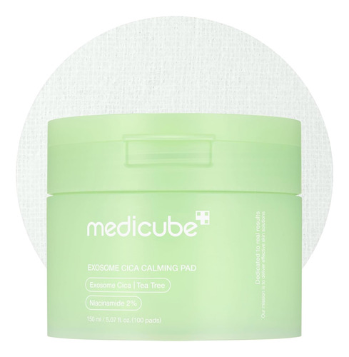 Medicube Tonico Exosome Cica Pad 100pcs - Piel Rosácea Sensible Día/noche