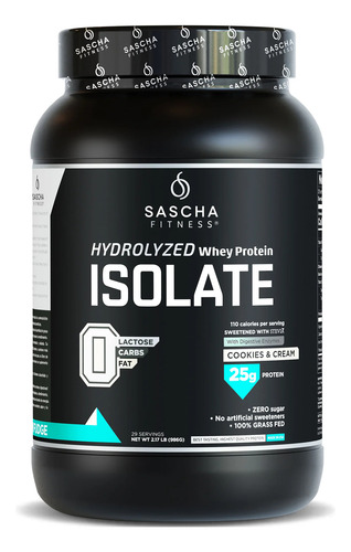 Proteína Sascha Fitness Whey Protein Isolate- Varios Sabores