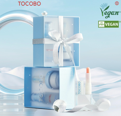 Tocobo Glow Moist Trio Kit Cuidado Facial Y Labial Ceramidas