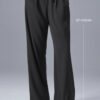 Alo Yoga Pantalón Ancho Suit Up Trouser (long) Negro Tela Liviana Y Ligeramente Satinada Con Efecto Swishy L - 12