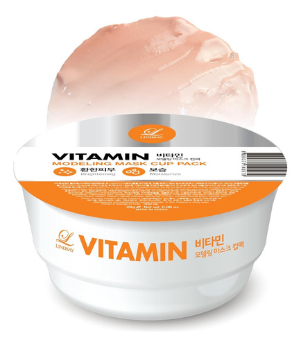 Lindsay Mascarilla Facial Vitamin Modeling Cup Pack Seca