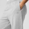 Alo Yoga Pantalón Jogger Deporti Accolade Sweatpant Unisex Gris Claro French Terry Xl - 16