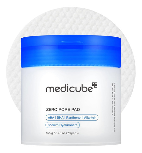 Medicube Zero Pore Pads 70 Almohadillas De Tóner Facial Todo Tipo De Piel Noche