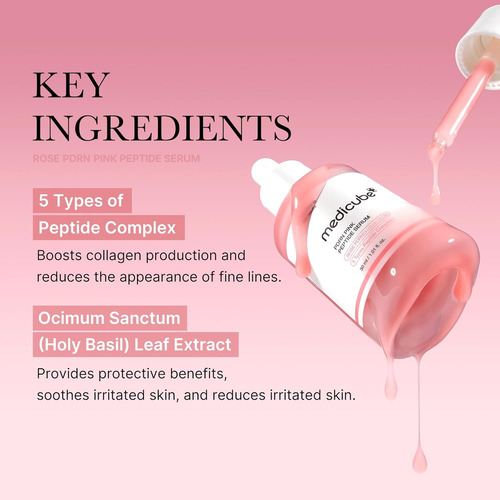 Medicube Pdrn Pink Peptide Serum 30ml Todo Tipo De Piel Día/noche