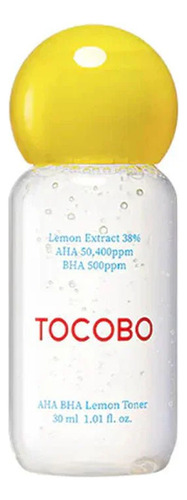Tocobo Aha Bha Lemon Toner 30ml | Tónico Exfoliante Suave
