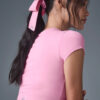 Alo Yoga Knots Tie Scrunchie Colita De Cabello Rosa Love Knots Tie