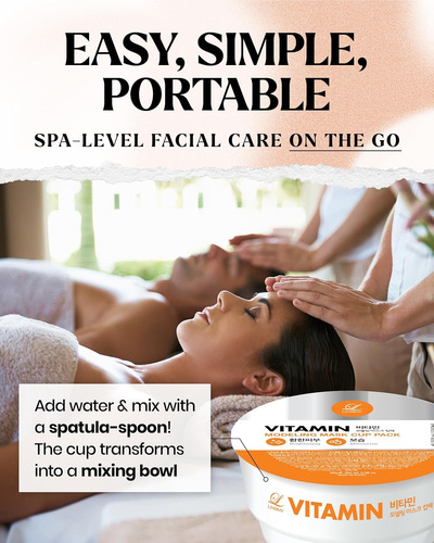 Lindsay Mascarilla Facial Vitamin Modeling Cup Pack Seca