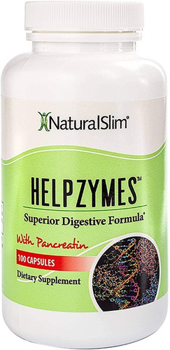 Helpzymes - Enzimas Digestivas 100 Capsulas