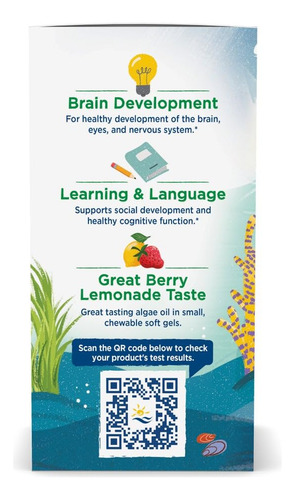 Dha Vegetariano Para Niños De Nordic Naturals - Kids Dha