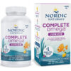 Aceite De Pescado Omega 3s Nordic Natural Niños X 180 Caps Limón