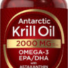 Carlyle Aceite De Krill Antártico 2000 Mg 120 Cápsulas Bland Sin Sabor