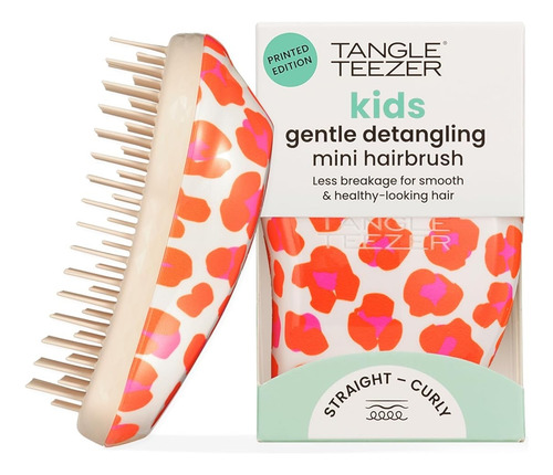 Tangle Teezer Cepillo De Niños Desenredante Original Blanco Y Anaranjado