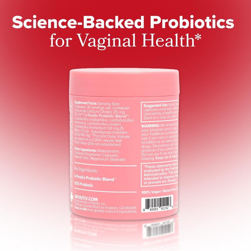 Uro Vaginal Probiotic | Probióticos Y Prebióticos Sin Sabor