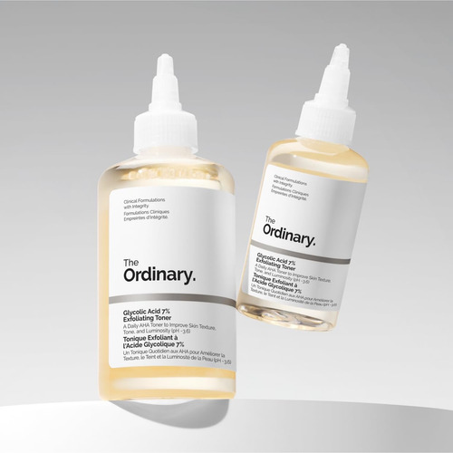 Loción Glycolic Acid 7% Toning Solution The Ordinary Exfolia Todo Tipo De Piel Noche