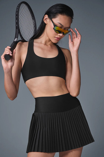 Alo Yoga Pollera Grand Slam Tennis Skirt Negro Grand Slam Xl - 16