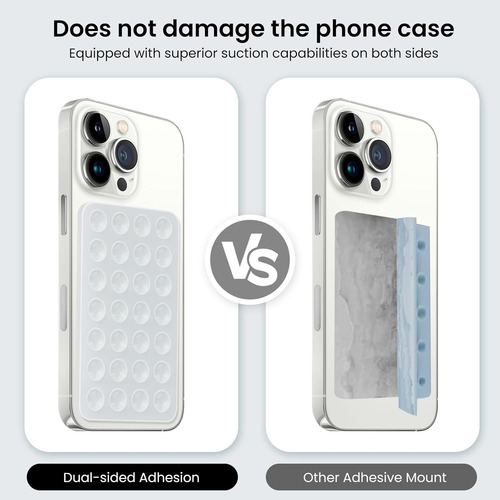 Sopapa Soportes De Silicona Telefono Con Agarre Adhesivo Transparente Ventosas De Doble Cara