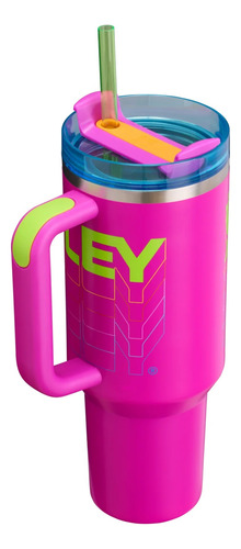 Vaso Termico Stanley Quencher Vivid Violet Reverb 40 Oz Vivid Violet Reverb The Reverb Quencher H2.0 Flowstate Tumbler | 40 Oz