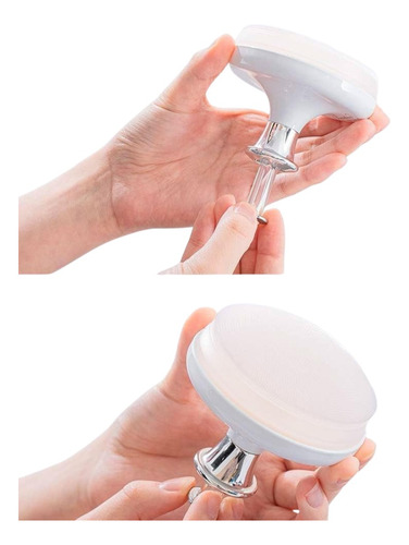 Benton Cepillo Facial Clear Brush Limpieza Profunda De Poros Blanco
