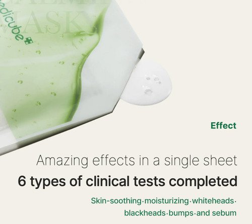 Medicube Mascarilla Super Cica Calming - Calmante Intensiva Todo Tipo De Piel