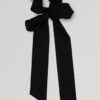 Alo Yoga Knots Tie Scrunchie Colita De Cabello Negro Love Knots Tie