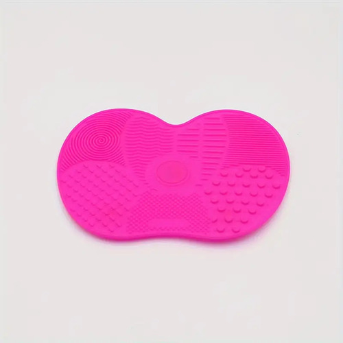 Limpiador De Silicona Para Brochas, Ideal Limpieza Brochas Rosa Chicle