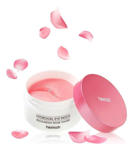 Heimish Parches Para Ojos Y Rostro De Hidrogel Con Agua Rosa Mixta Día/noche