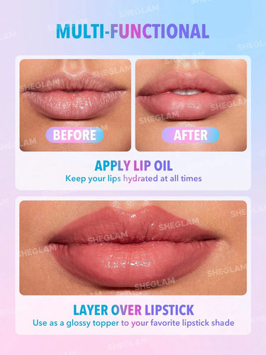 Sheglam Good Times Roll Ball Lip Oil Acabado Glossy Color Ha Have A Ball