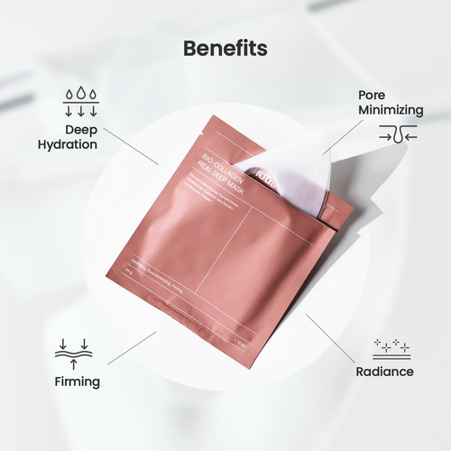 Mascarilla Facial Biodance Biocollagen Real Deep Mask Set 4u