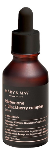Mary & May Serum Idebenone + Blackberry Complex - 30ml Todo Tipo De Piel Día/noche