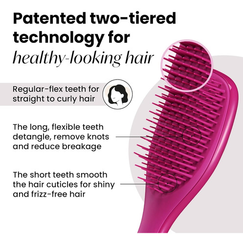 Tangle Teezer Cepillo Desenredante Definitivo, Elimina Nudos Rosa