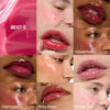 Fwee Labial De Gelatina Brillante + Llavero- Labios Y Rubor Glaseado Rosado