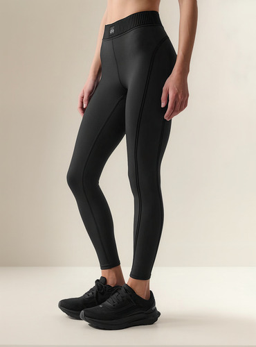 Alo Yoga Leggins Calza Deportiva Airlift High-waist 7/8 Negro Airlift 4 - 6