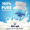 Vitamatic Calostro Bovino 1000mg 50% Igg + Sistema Inmunolog Sin Sabor