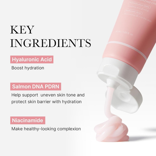 Medicube Salmon Dna Pdrn Crema Hidratante Hialurónica Rosa Todo Tipo De Piel Día/noche