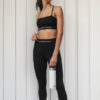Alo Yoga Calza Alosoft High-waist 7/8 Relay Legging Negro Alosoft High-waist 12 - 14