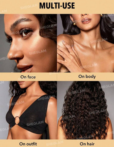 Sheglam Go Go Glow Bruma Corporal Iluminador Dorado Dorado