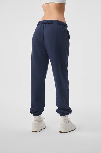 Alo Yoga Pantalón Jogger Deporti Accolade Sweatpant Unisex Azul Marino French Terry L - 12