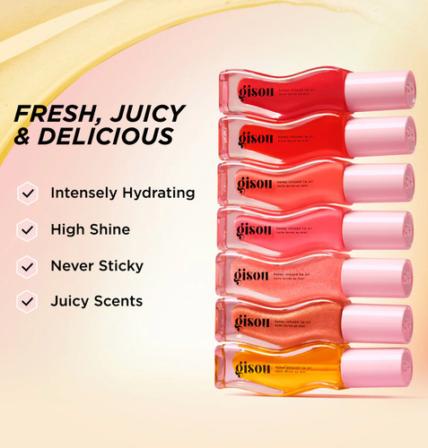 Gisou Honey Inflip Labial Gloss Hidratación Natural Y Brillo Mango Passion Punch