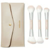 Sheglam Face Essentials Brush Set With Bag - Brochas Nude