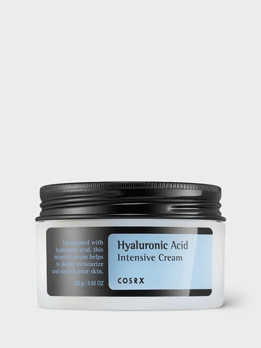 Crema Hyaluronic Acid Intensive Cream Cosrx Para Piel Seca De 100g
