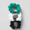 Alo Yoga Fresh Mini Scrunchie (3-pack) Colitas De Cabello Verde Blanco Y Negro Fresh Mini Scrunchie