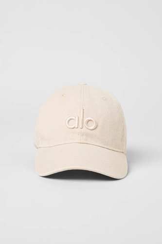 Alo Yoga Gorra Washed Off-duty Cap - Original Beige Unico Washed Off-duty