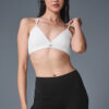 Alo Yoga Corpiño Deportivo Splendor Bra Airbrush Blanco L
