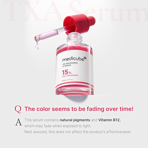 Medicube Txa+ Niacinamide 15% Serum Piel Más Brillante Todo Tipo De Piel Día/noche